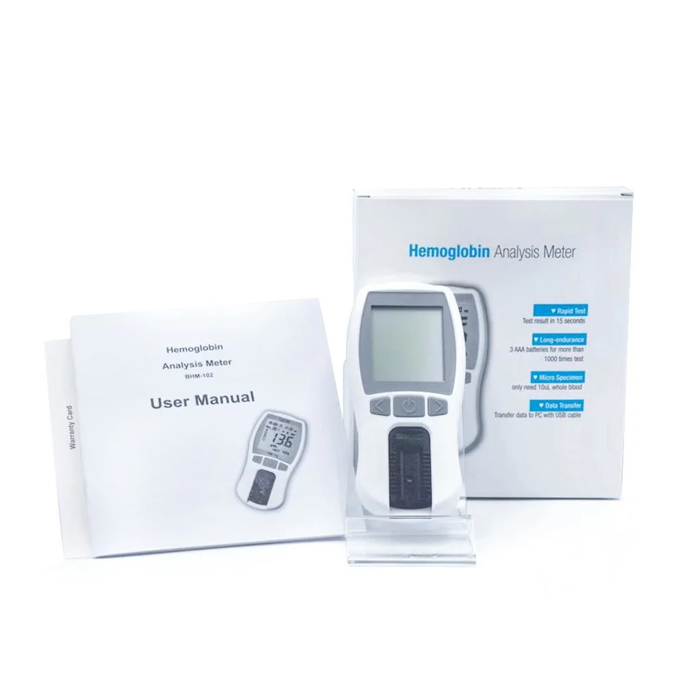 Sejoy Tragbarer Hb-101 Hämoglobinometer Hämoglobinanalysator Hb-Messgerät Hämoglobintest Ausrüstung