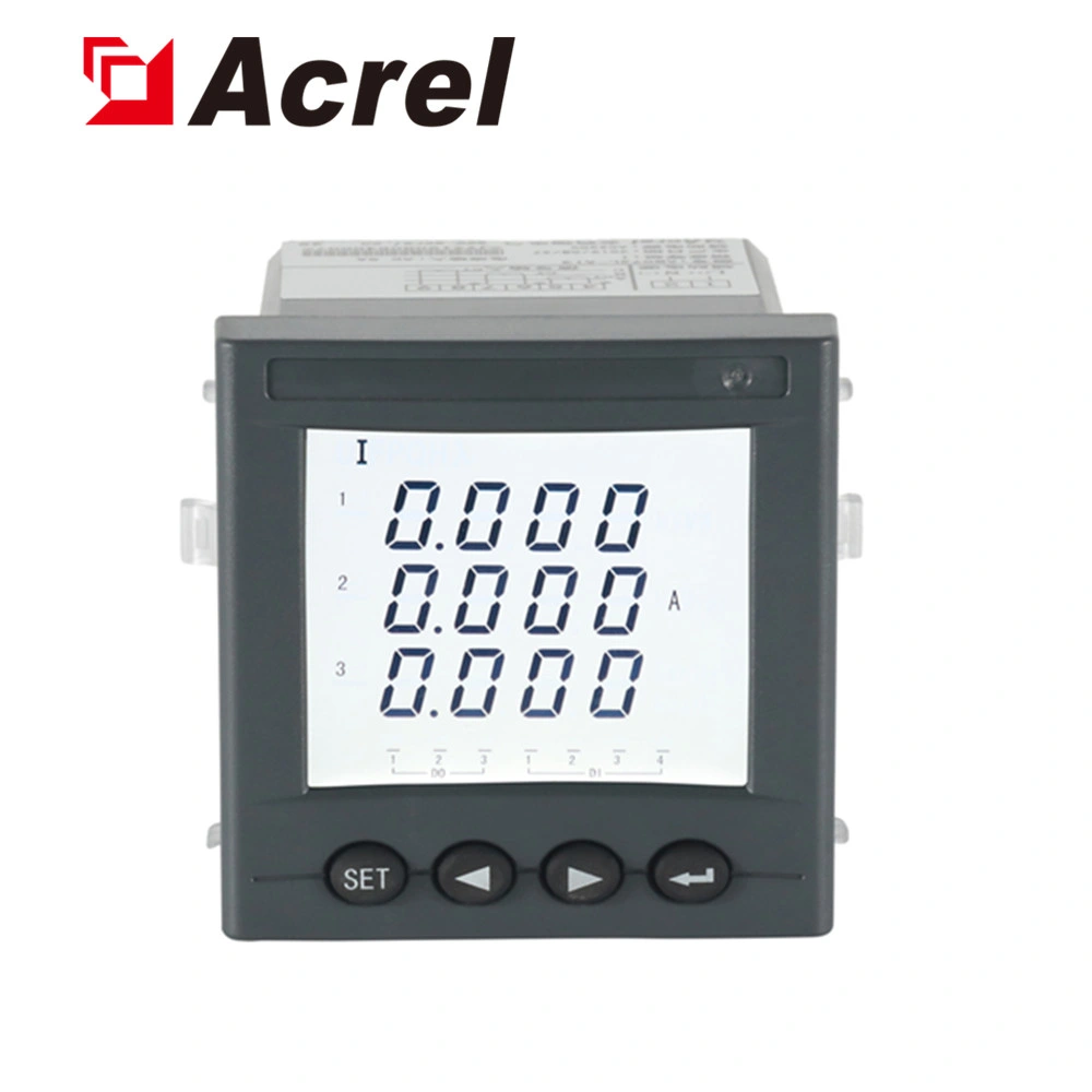 Acrel Amc72L-Ai3/C 3 Phase Ampere Meter with RS485 Modbus RTU Ce Approval