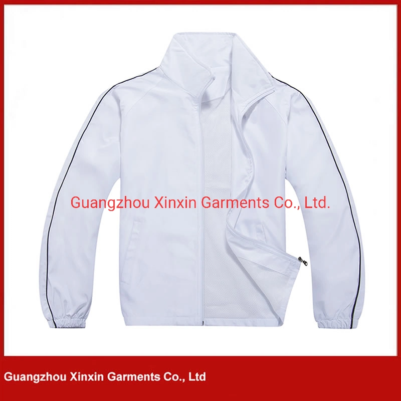 Custom Made Sport Men's Fashion Polyester Sublimation Track Suits (J456)