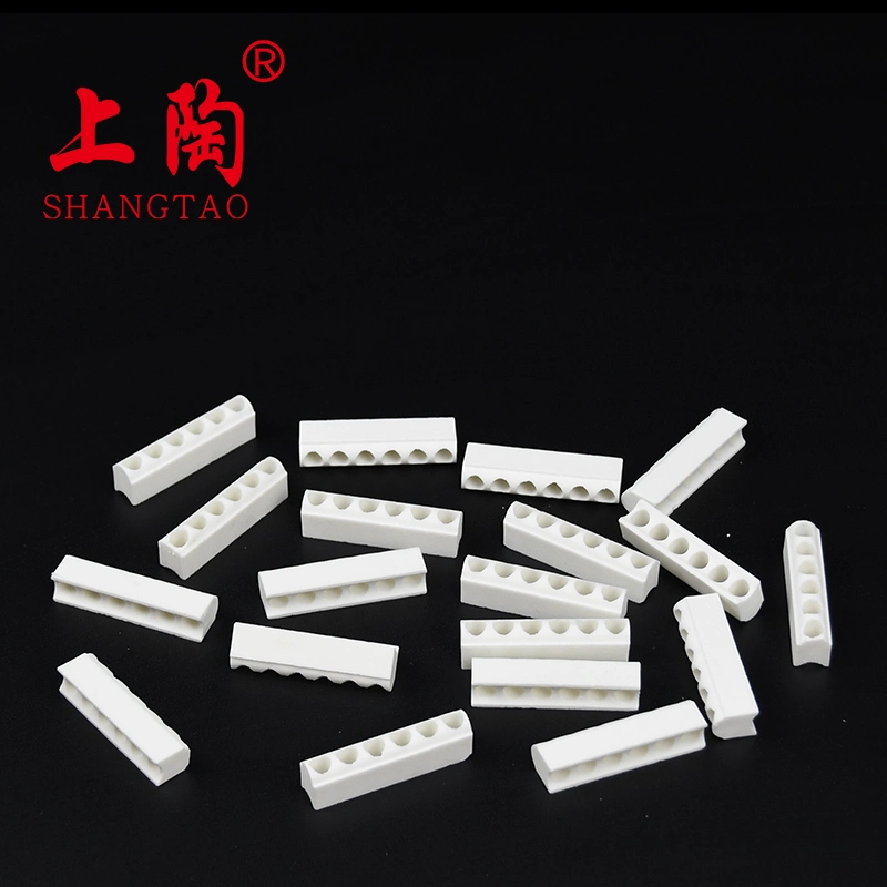 2022 Shanghai Gongtao 3mm 2 ثقوب Band Heater Insulator Steatte السيراميك لدائرة التسخين