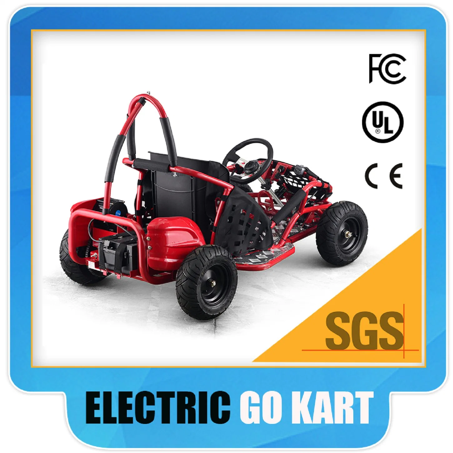 48V 1000W Buggy Eléctrico con Motor Sin Escobillas