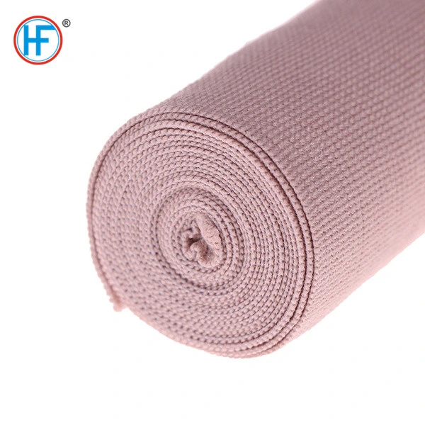 Mdr CE Preferential Price Medical Good Air Permeability Skin Color High Elastic Compressed Bandage