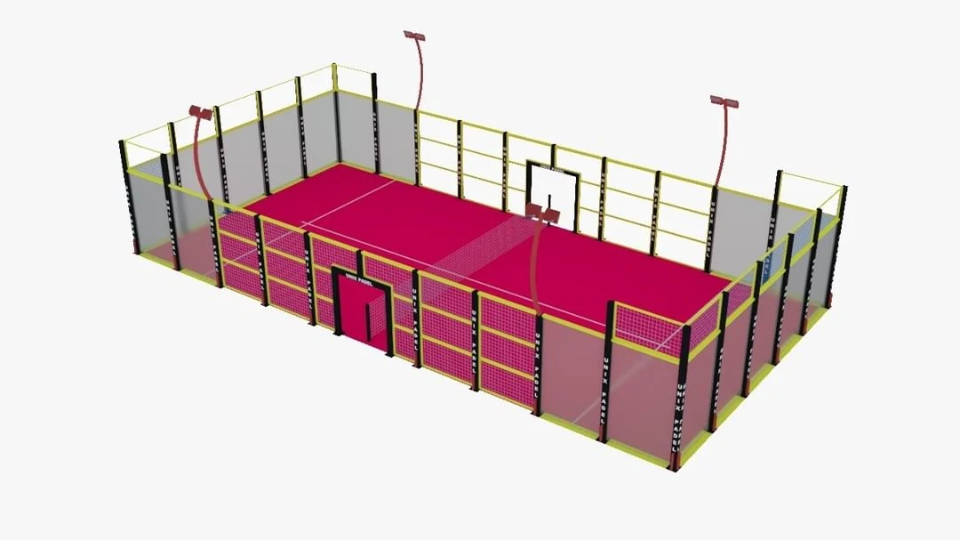 Sol antibactérien Palette extérieure tennis nettoyage toutes saisons