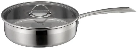 Горячие продажи Нержавеющая сталь 304 FRYPAN набор для посуды прямой формы