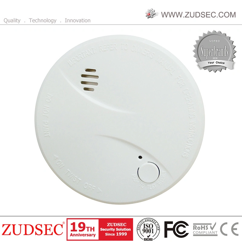 4 Wired Photoelectric Network Conventional Fire Smoke Sensor Alarm