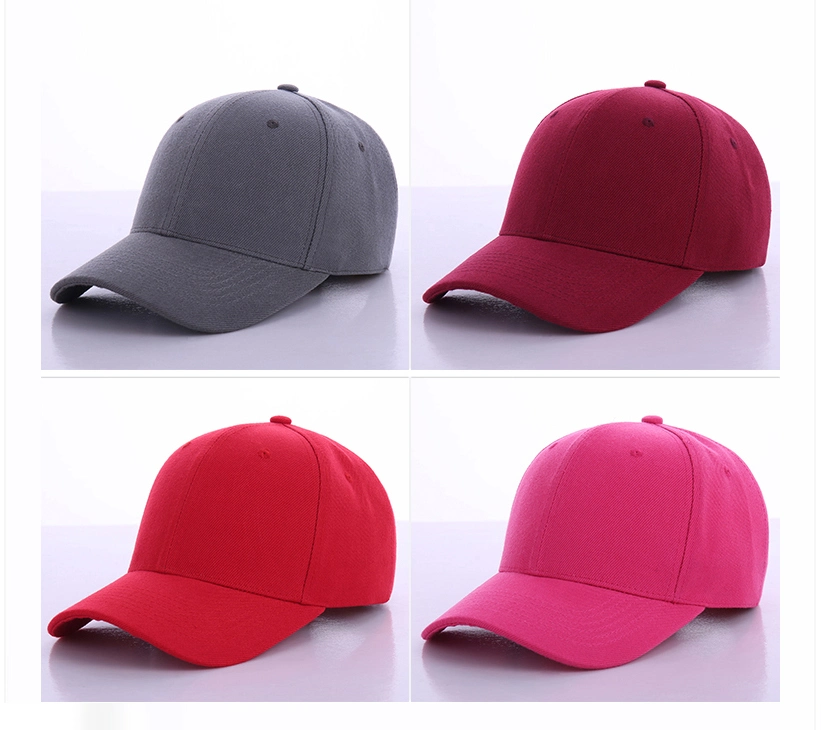 Großhandel Custom Logo Hohe Qualität Baumwolle Sport Hüte Baseball Cap