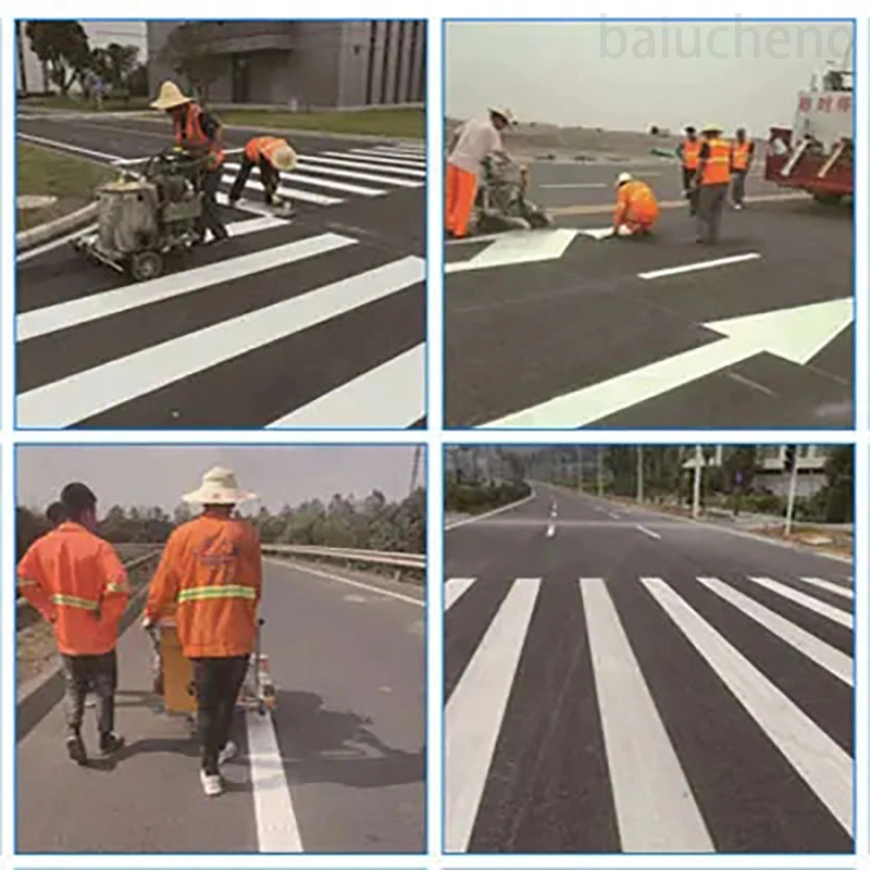 Premium-Grade City Road Marking with High-Quality Thermoplastic Paint: Sharp and Highly Visible Markings