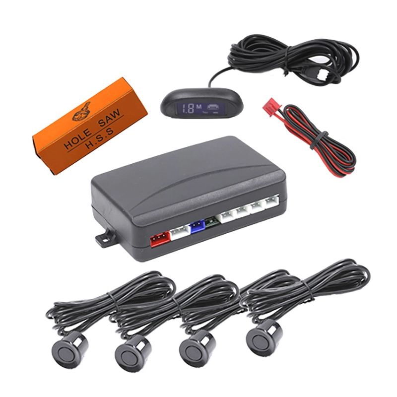 LCD Parking Sensor with 4 Sensors Reverse Backup Car Parking Radar Monitor Detector System