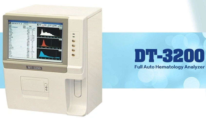 Full Antomatic Dt-3200 Hematology Analyzer with CE and ISO