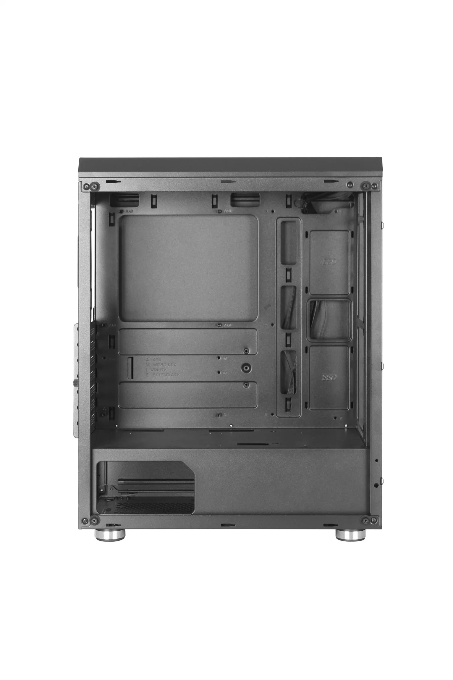 Wholesale/Supplier Gaming PC Case ATX Computer Gaming Case with Metal Mesh and Tempered Glass