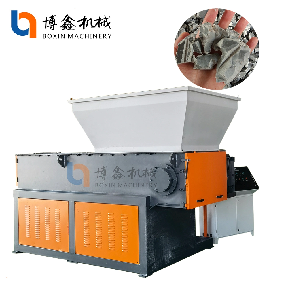 Plastic Shredder/PVC Pipe Pet Bottle Shredder/Block and LDPE Film/Battery/ Waste Rubber Paper