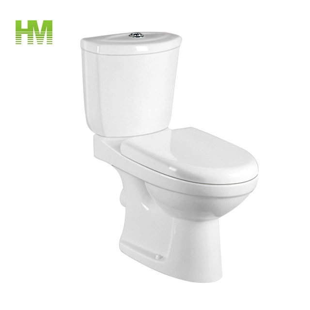 Competitive Price Two Pieces Ceramic Twyford Toilet for Africa and MID East