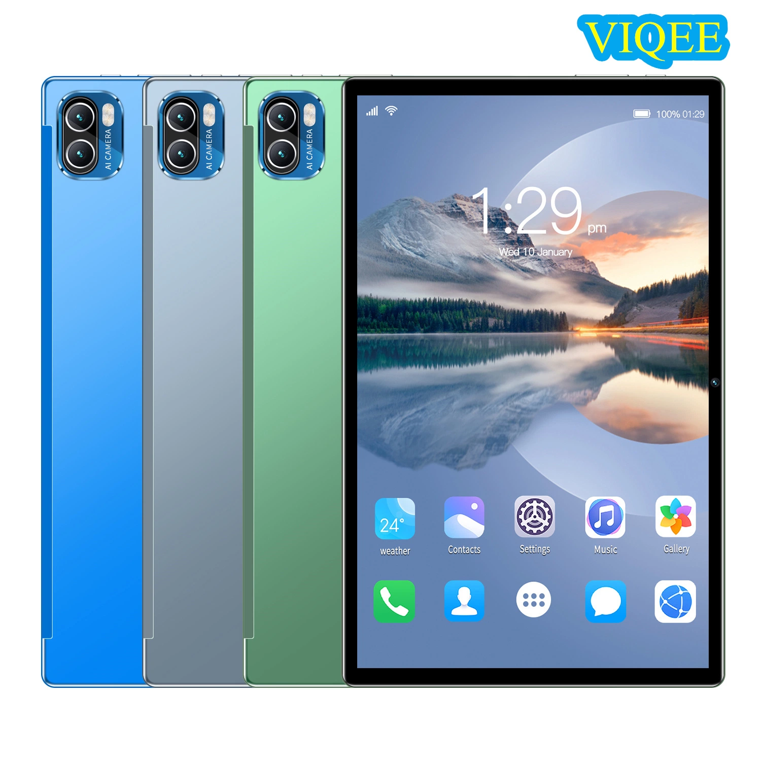 Hot Foreign Trade Nuevo producto de Viqee, nuevo Tablet PC Modelo 10-inch X5PRO Octa-Core Dual SIM, Android System PC Tablet. OEM/ODM mayorista.