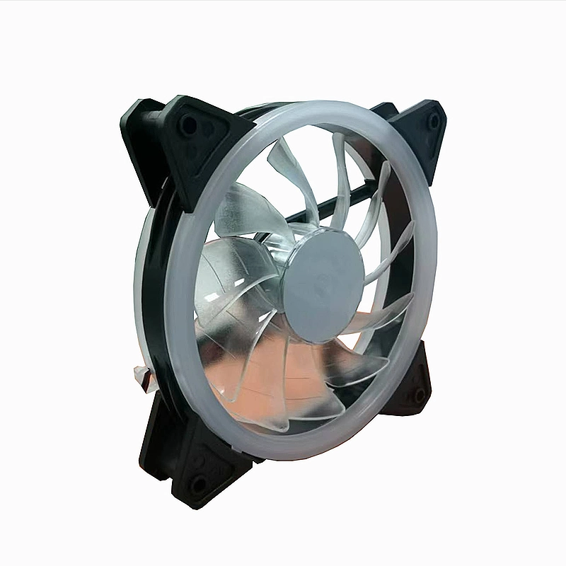 DC12025 12V Cambered Fan Can Be Used in Chassis with Seven Color Lights Cooling Fan