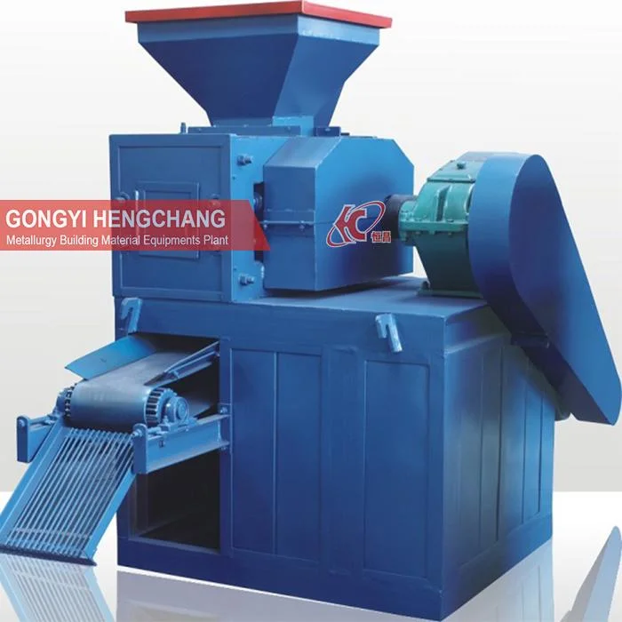 2022 Customized Industrial Use Automatic Roller Type Charcoal Ball Briquette Coal Press Machine for Coal Charcoal Mineral Power with Good Price