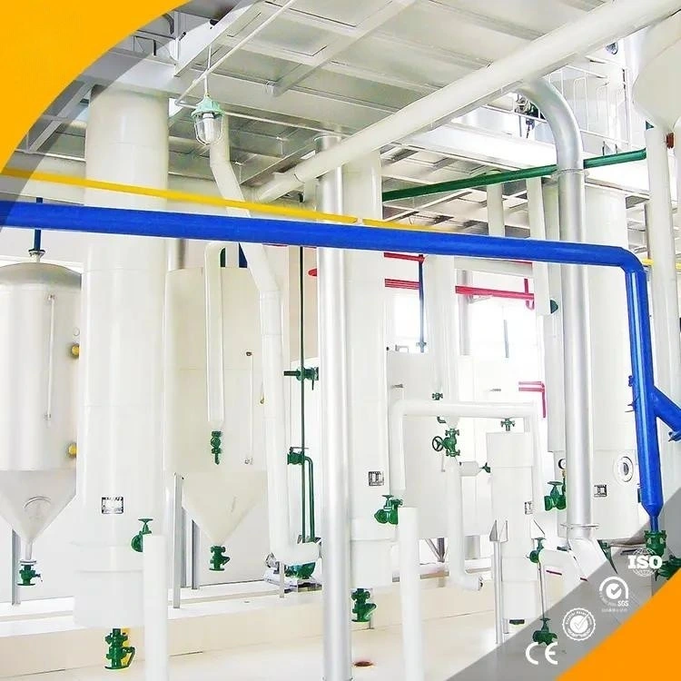 Small Edible Oil Refinery Line/Sunflower Oil Processing Plant/Corn Embryo Oil Chemical Refining Process