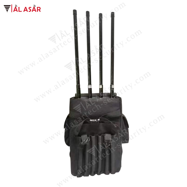 8 Bands Backpack Convoy Protection Anti Bomb Signal Jammer Scrambler Phone Blocker