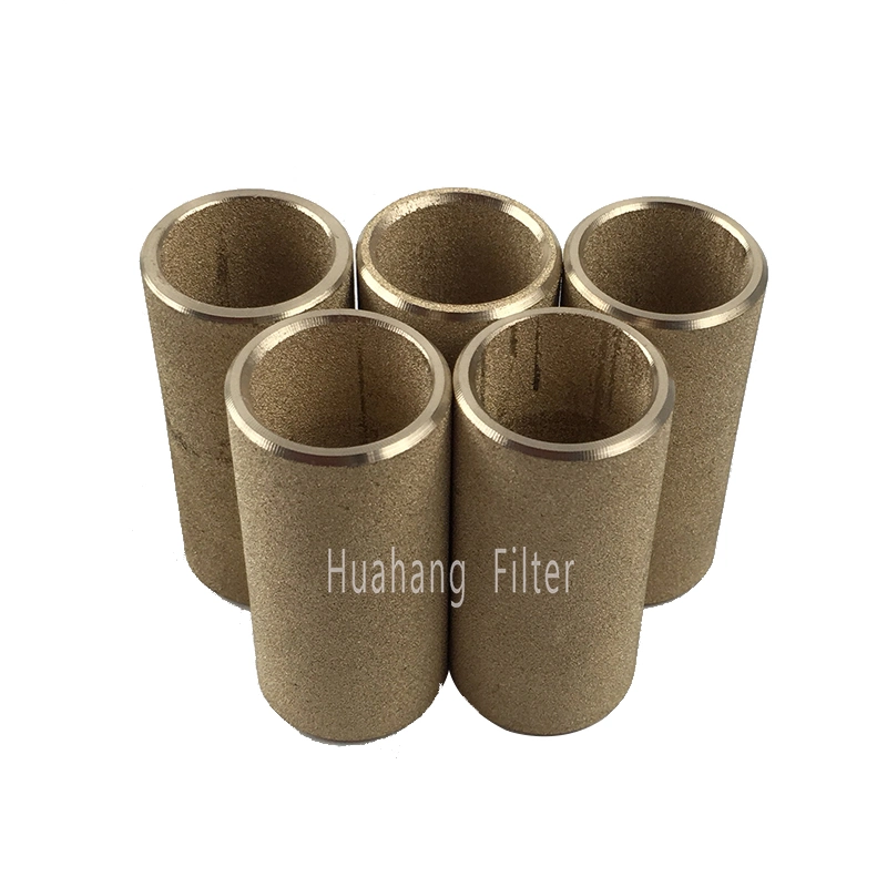 Sintered bronze filters Sinter Powder Filter for production of dry ice