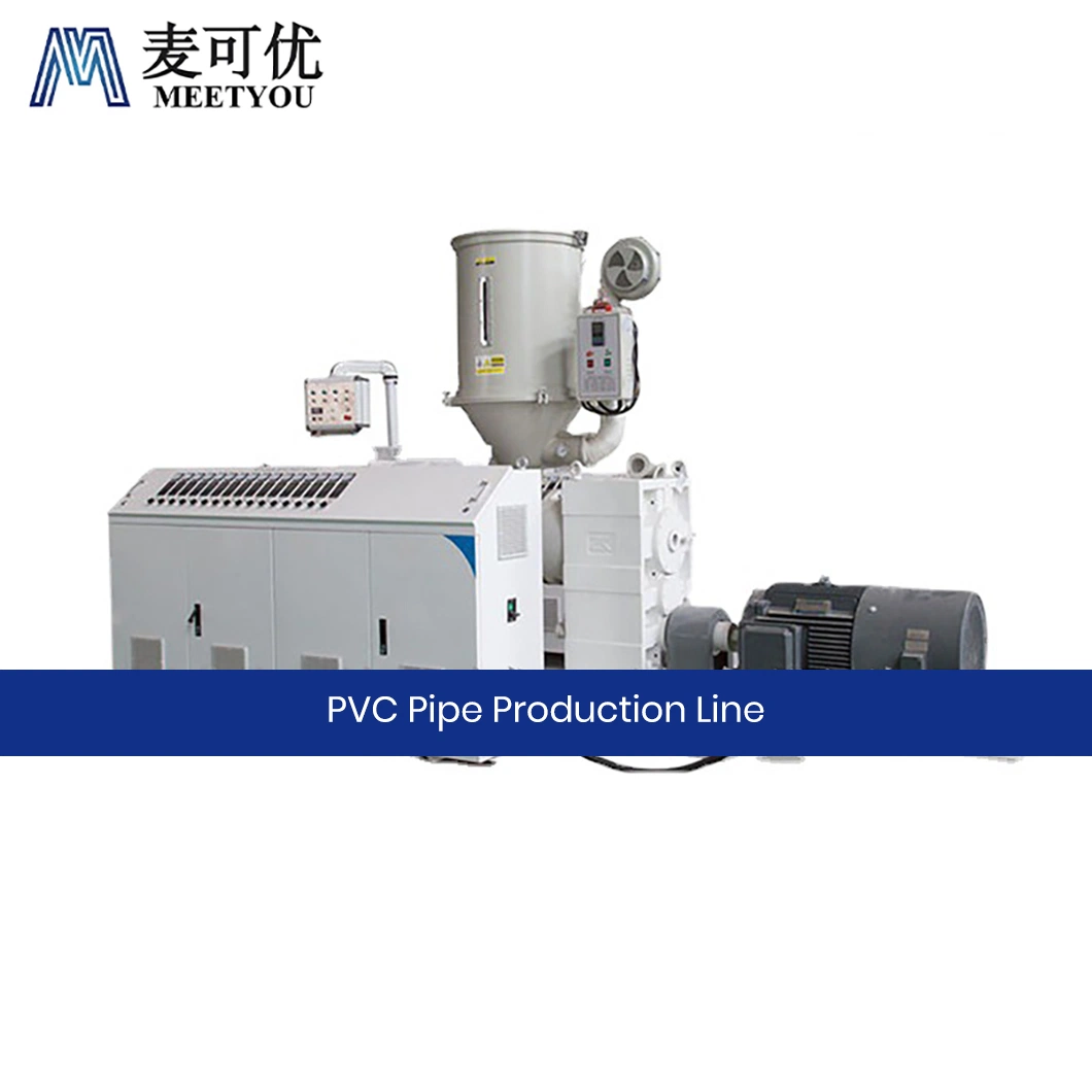 Meetyou Machinery PVC One Outone Pipe Production Line Custom PVC Single Wall Spiral Pipe Production Line Suppliers China PE PVC Material Pipe Production Line