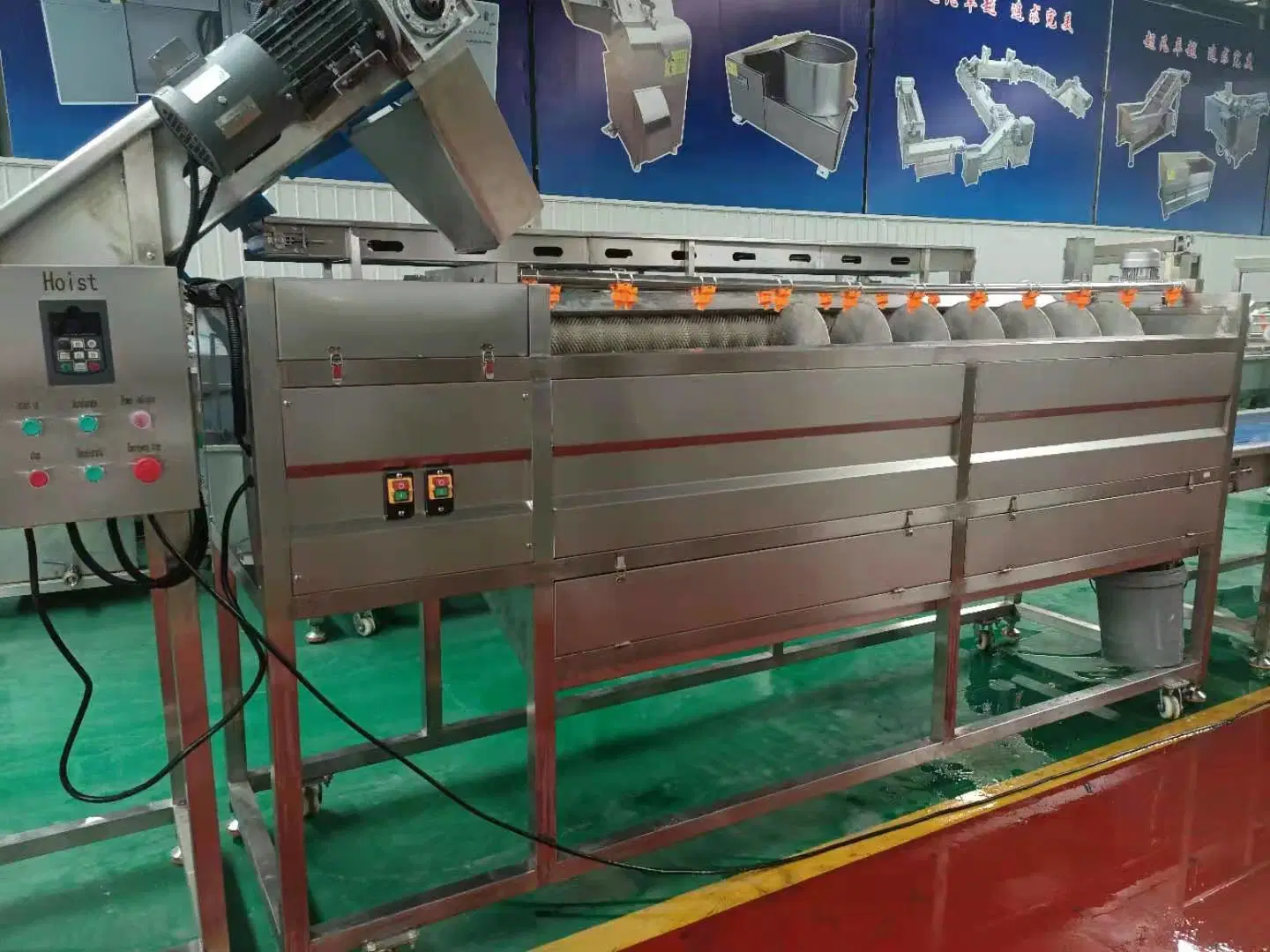 Fully-Automatic&#160; Natural Potato-Chips Production Line