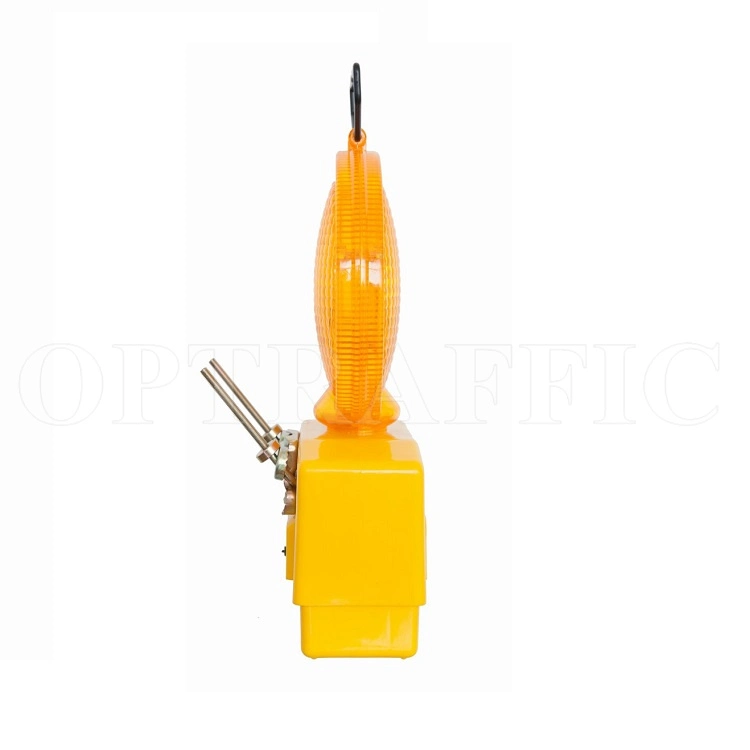 Construction Sites Battery Powered Signal Lights Traffic Warning LED Barricade Night Flasher