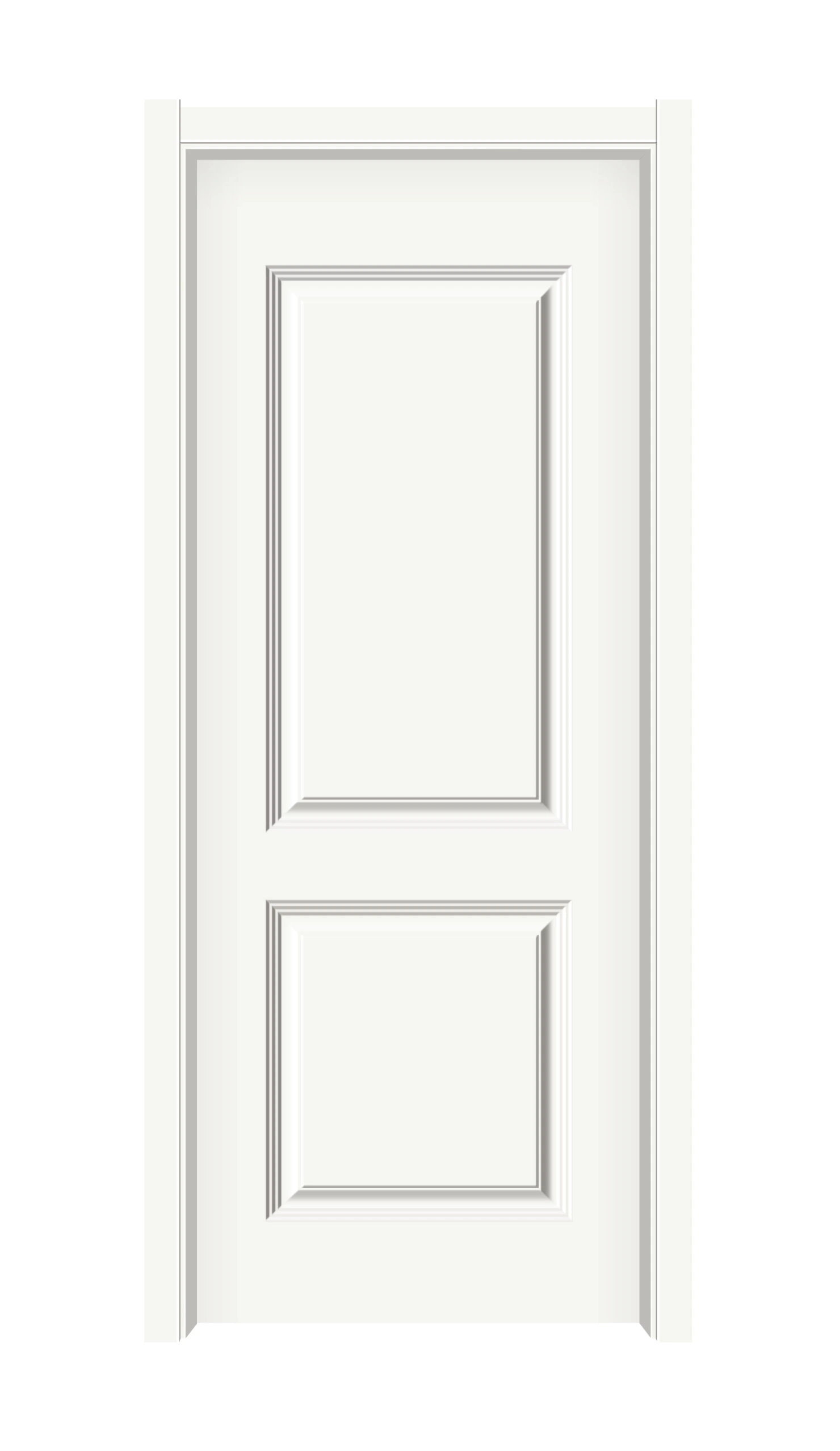 2 Panel Interior Door Skin Panel White Primer Home Building Materials