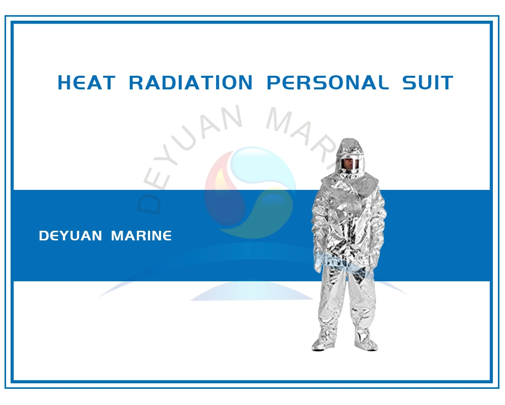 Fireman's Heat Resistant Aluminum Suit