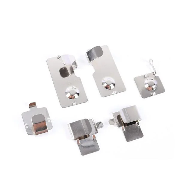 Metal Electronic Contact Copper Stainless Steel Socket Spring Switch Stamping Parts