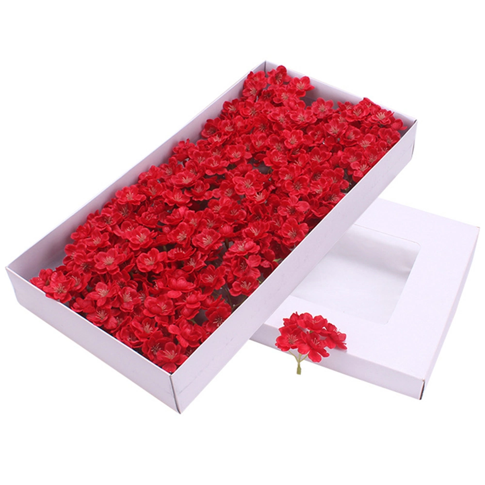 Artificial Soap Cherry Flower Popular Decorations for Valentine's Day, Christmas, Decoration