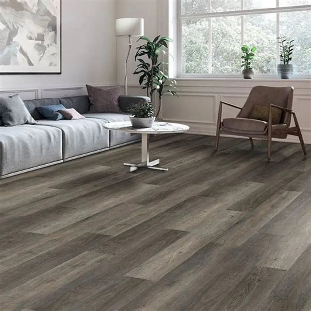 Original Factory Rigid Core Limed Oak Water Proof IXPE EVA Cork Eir Rigid Fishbone Click Chevron Spc Vinyl Flooring