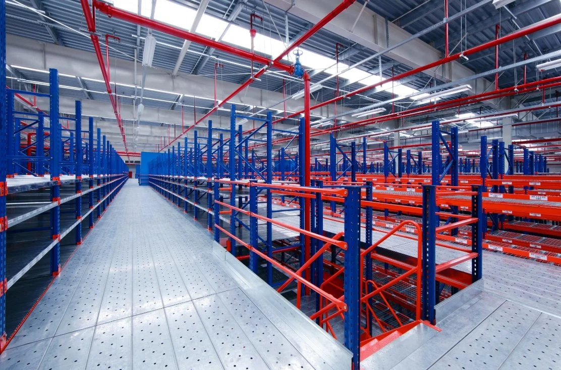 Steel Structure Platform Mezzanine Rack Supported Mezzanine for Intelligent Storage Warhouse