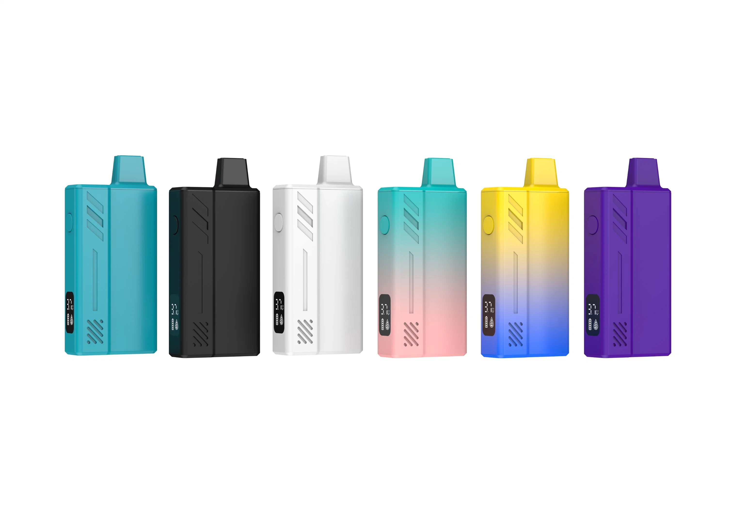 Vorerhitzer Funktion Einstellbare Spannung Einweg Pod System Starter Kits E Zigarettenakku 400mAh 6ml leere Patrone Stick Vape Pen