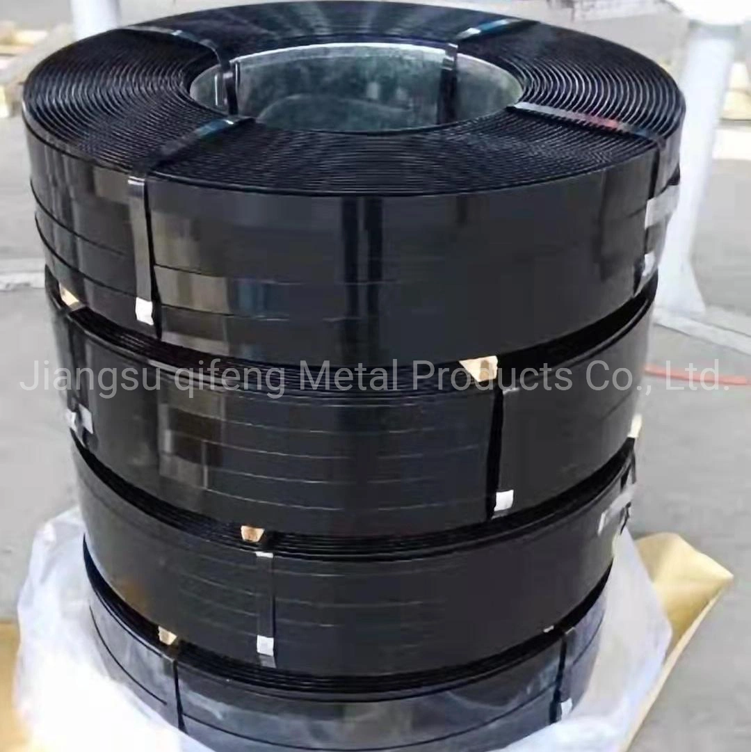 Strapping Black Steel Steel Strapping Packing Q235 with Low Price