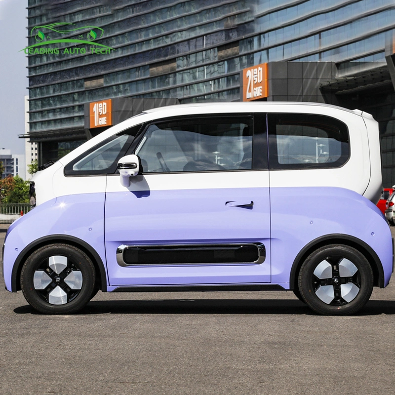 Высокоскоростной автомобиль с новым двигателем, Wuling Pure Electric EV Car 3-дверный 4-местный Hatchback Wining Baojun Kiwi