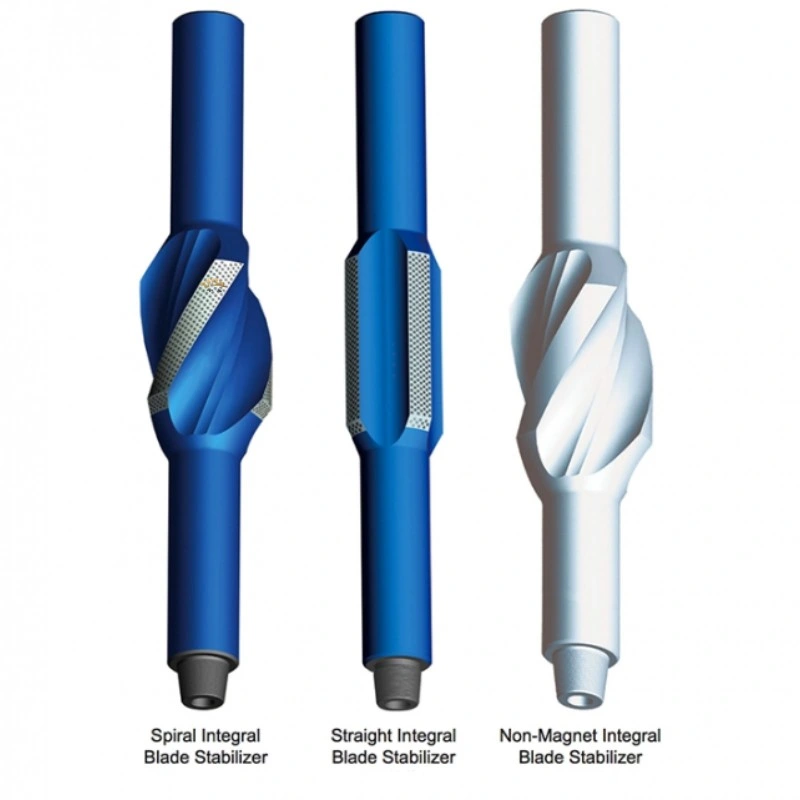 API 7-1 Oilfield Downhole Integral Spiral Blade Drilling Stabilizers Centralizers