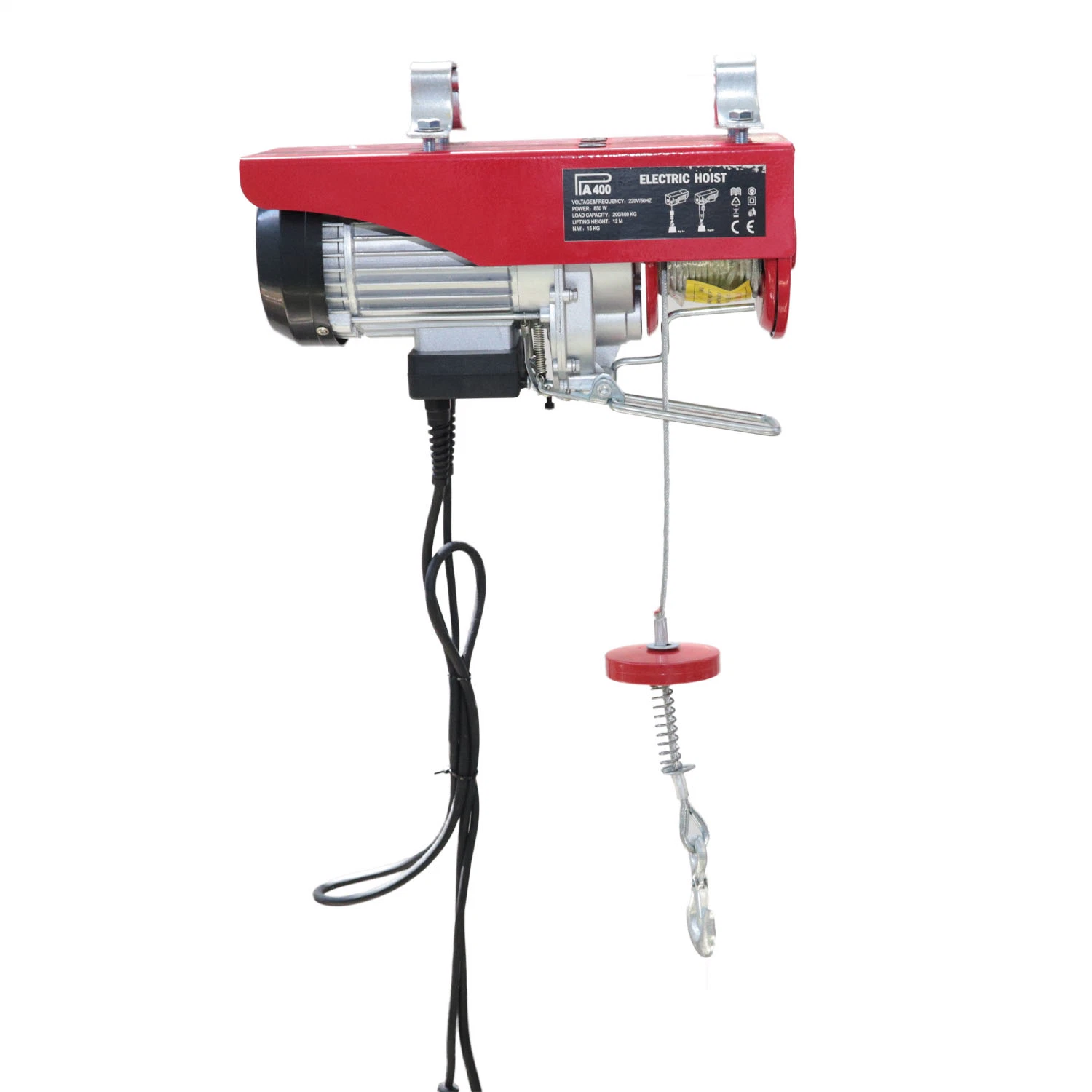 Customized Shell Color PA Type 12m Lifting Height Mini Electric Hoist for Construction Building