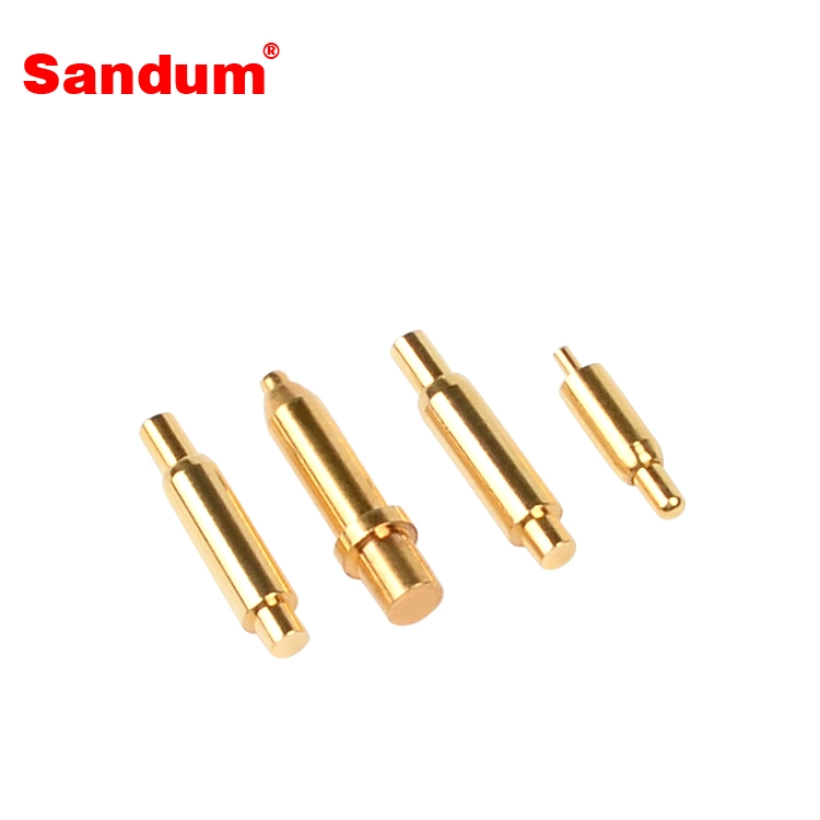 High quality/High cost performance  Brass Spring Loaded 4 Pin PCB Contact Pin for Electronic Device