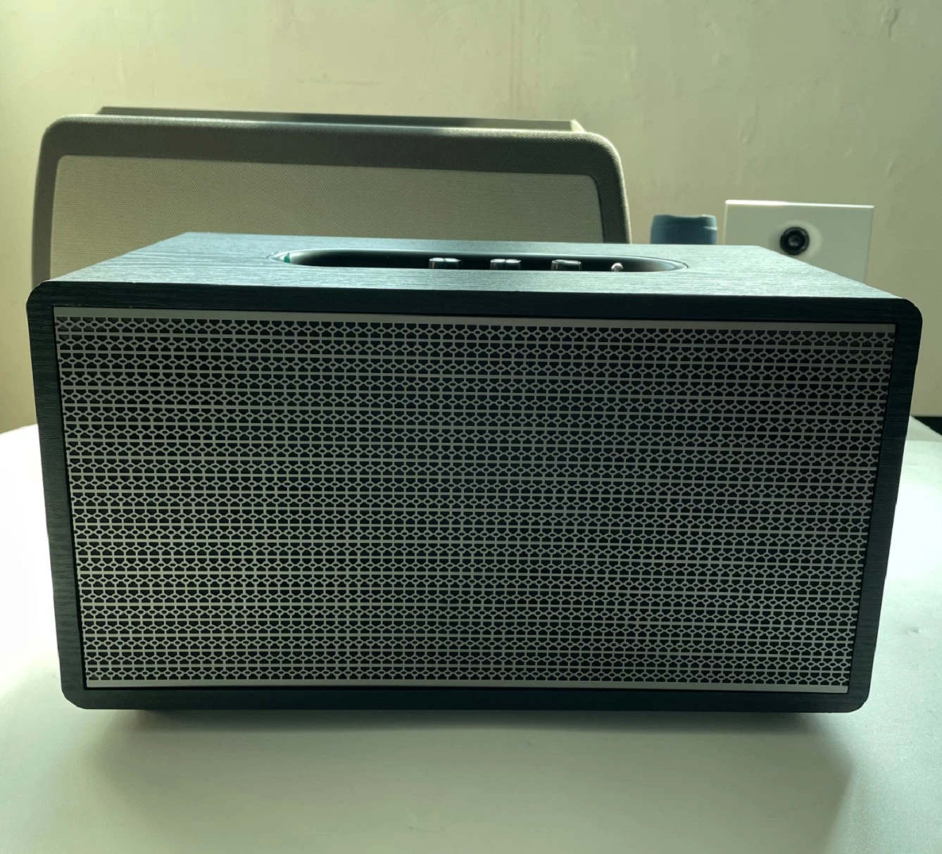 High quality/High cost performance Wooden 80W Bluetooth Speaker Wireless Powerful Bass Party Box