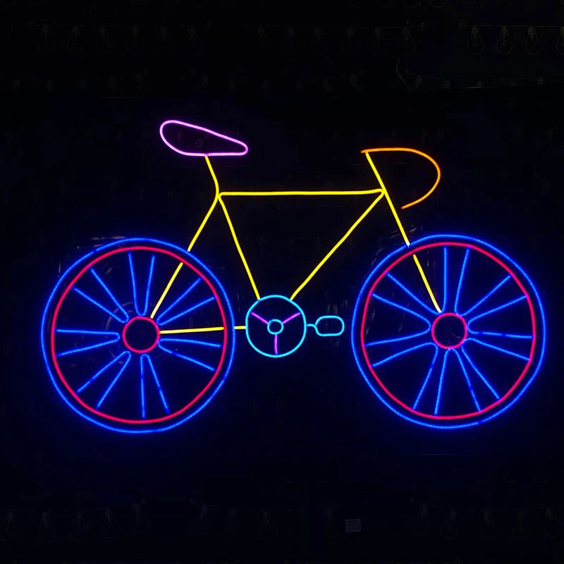 Bicycle Club Home Decor LED Neon Light