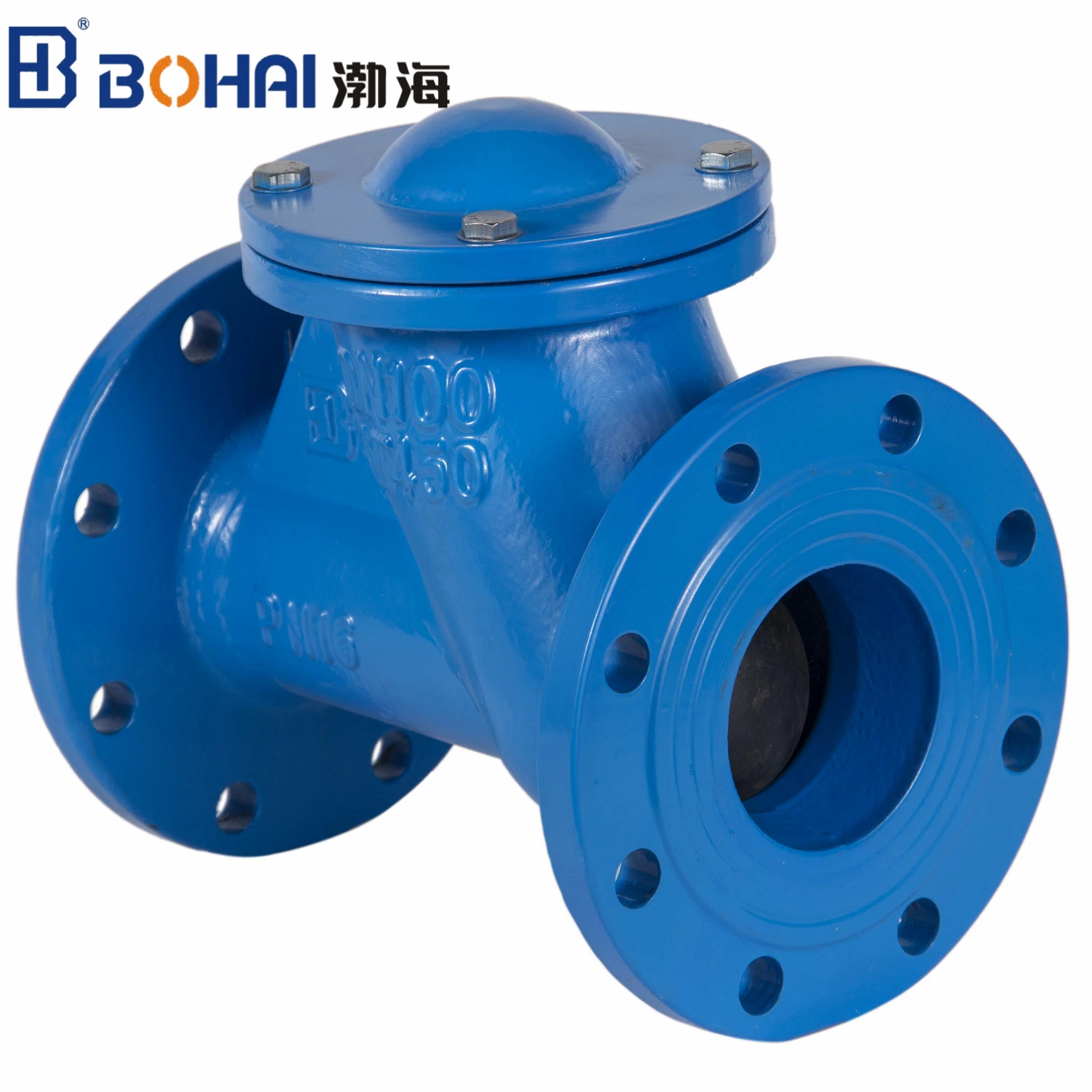 Cast Iron Flange End Ball Check Valve as Open-Close Equipment