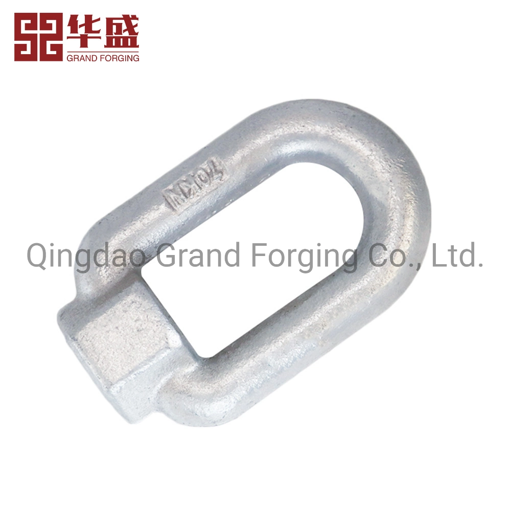 Hot-Selling Power Rigging Forged Carbon Steel Hot-DIP Galvanized Gold Ring