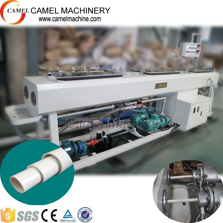 Two Cavity PVC Conduit Pipe Extrusion Line Making Manufacturing Machine