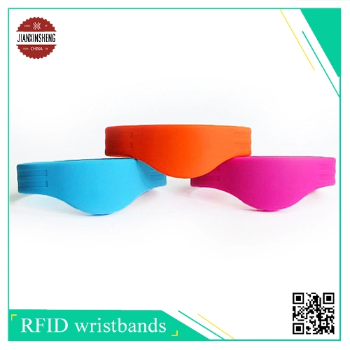 RFID Silicone Bracelets, with 1K S50 Chip, Smart RFID Band