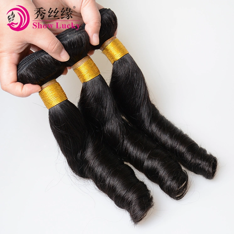 2018 New Hair style populaire de Chine 100% naturel des cheveux frisés printemps Remy Hair produit