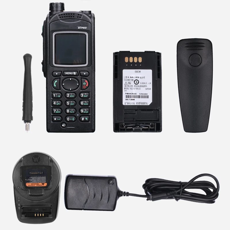 Portátil novo Moto original Rádio bidirecional MTP850 para Moto Rádio HF digital DMR de longa distância walkie Talkie