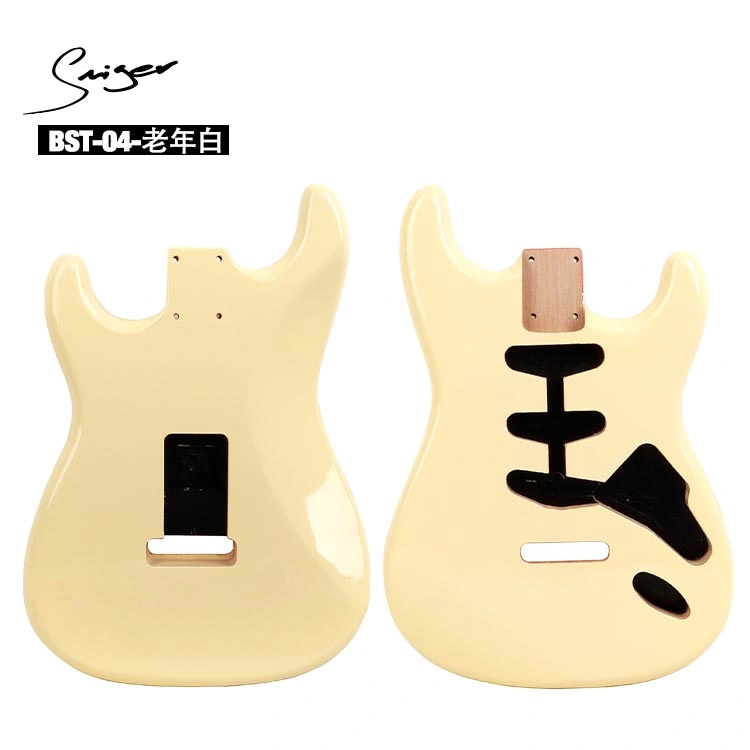 OEM Customize Unfinished Strat Tl Gloss Electric Guitar Body Musical Документов