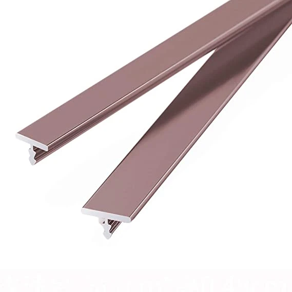 Aluminum Decoration Profile Sandblasting Polishing Polished Surface Aluminum Furniture Extrusions