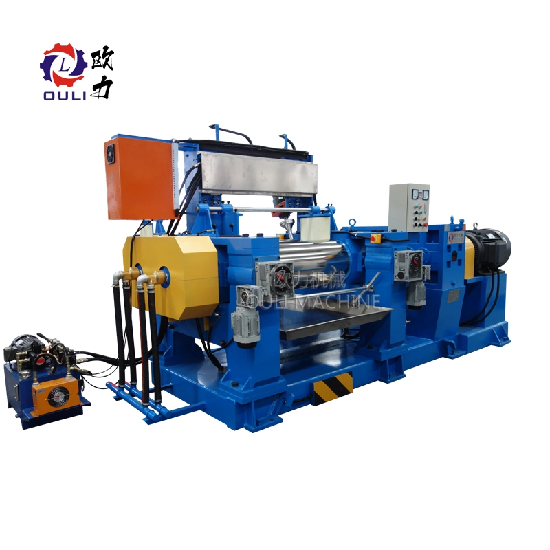 Free Hand Rubber Sheet Making Machine, Rubber Products Making Mixing Mill Machine, Two Roll Mill Machine