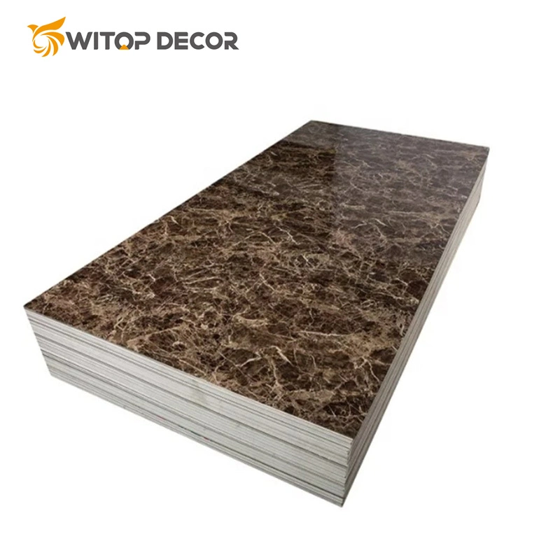 Marble Alternative Waterproof PVC Marble Sheet Pvcboard UV Marble Sheet for Interior