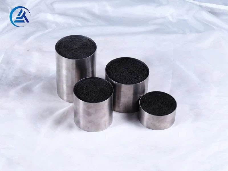 China Leading Factory Quality Low Price Honeycomb Metallic Catalyst Substrate of Automotive Exhaust Treatment